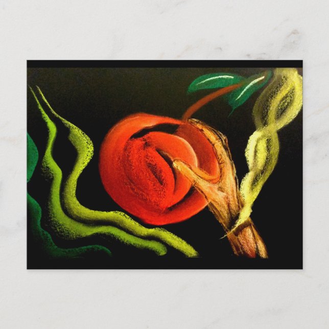 Cartão Postal Maçã de Eva (Frente)