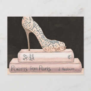 Cartão Postal Maçã Selvagem Moda Elegante de Alto Céu