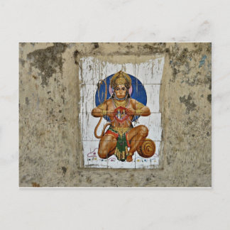 Cartão Postal Macaco Deus