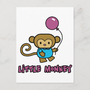 Cartão Postal Macaco Pequeno