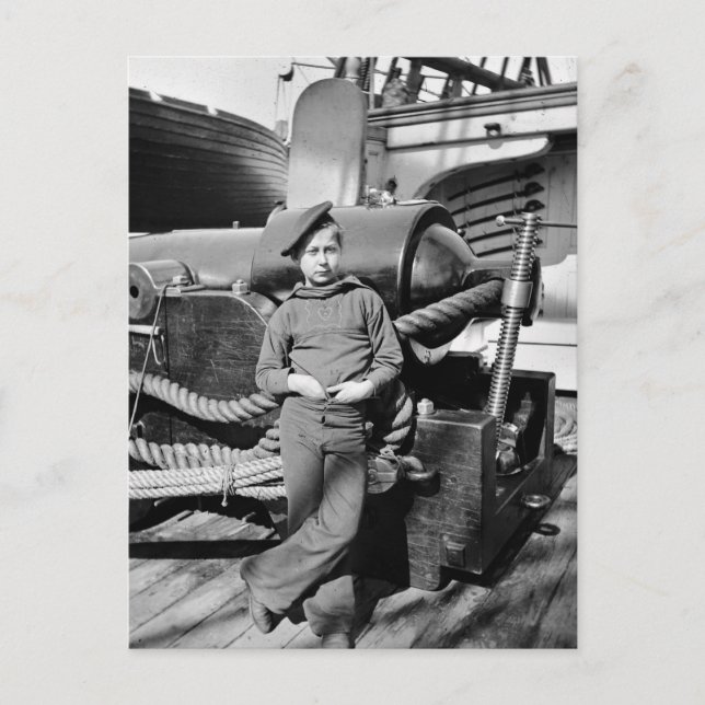 Cartão Postal Macaco Pó da Guerra Civil, anos 60 (Frente)