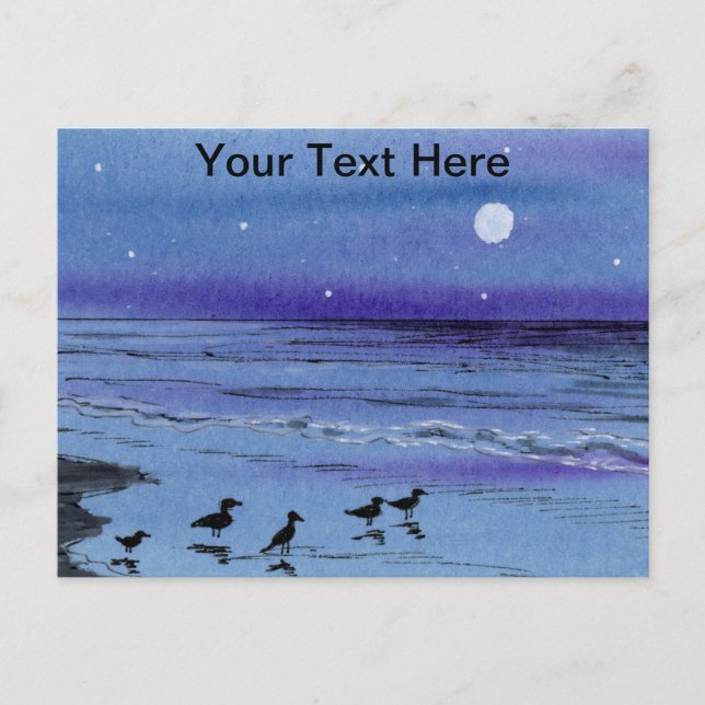 Cartão Postal Maçaricos (Frente)