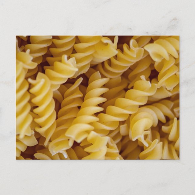 Cartão Postal Macarrão Fusilli (Frente)