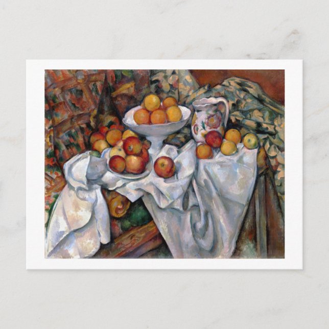 Cartão Postal Maçãs e Laranjas, Paul Cezanne, 1895-1900 (Frente)