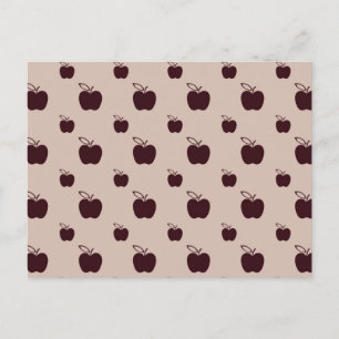 Cartão Postal Maçãs Vermelhas