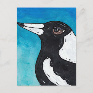 Cartão Postal Macca, a Magpie