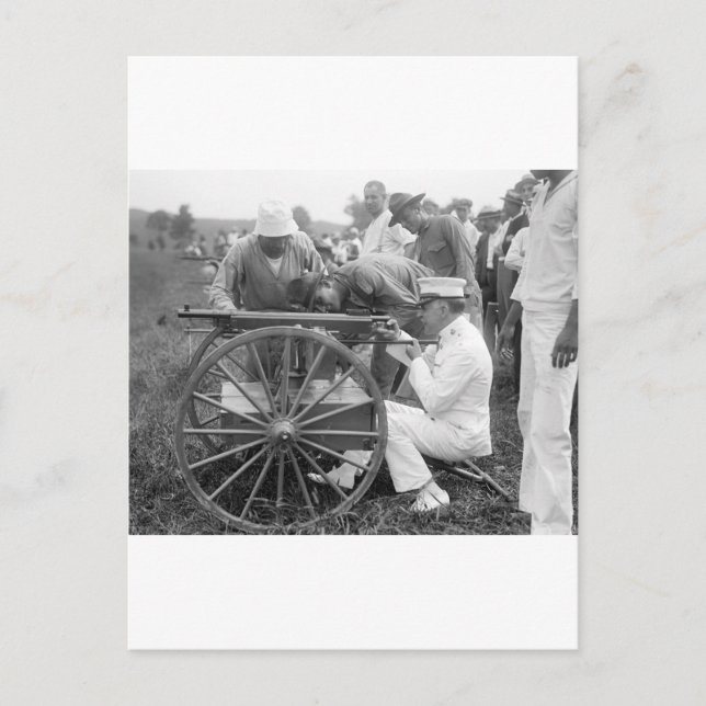 Cartão Postal Machine Gun, 1917 (Frente)