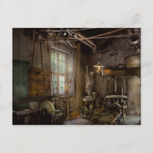 Cartão Postal Machinista - Revolução Industrial