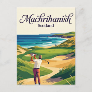 Cartão Postal Machrihanish, Escócia