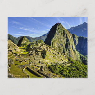 Cartão Postal Machu Picchu Antiga, último refúgio da