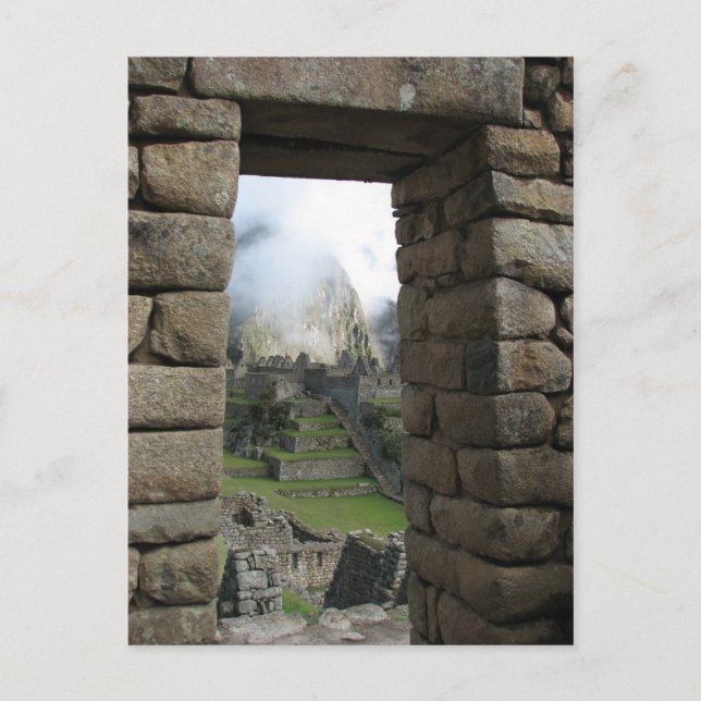 Cartão Postal Machu Picchu, Peru (Frente)