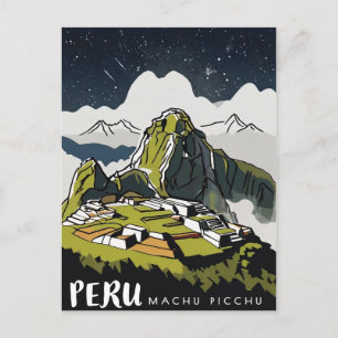 Cartão Postal Machu Picchu, Peru