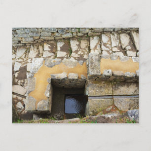 Cartão Postal Machu Picchu, Peru, Fonte