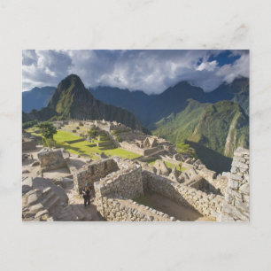 Cartão Postal Machu Picchu, ruínas antigas, mundo da UNESCO 3