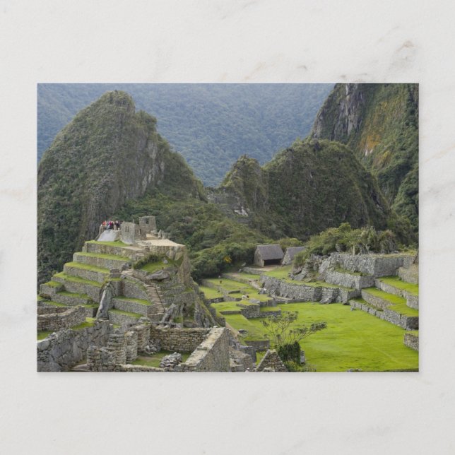 Cartão Postal Machu Picchu, ruínas da cidade inca, Peru. 2 (Frente)