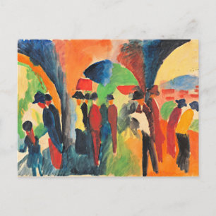 Cartão Postal Macke - Abaixo das Portas do Trocadilho