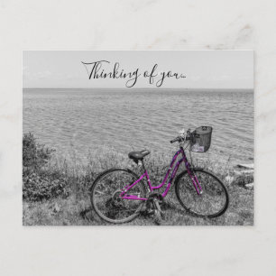 Cartão Postal Mackinac Island Bike Select Color Thinking of U
