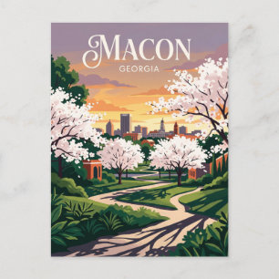 Cartão Postal Macon EUA