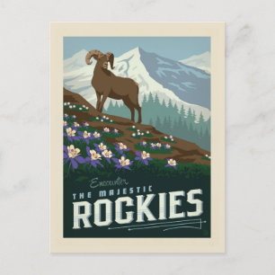 Cartão Postal Macy's Flower Show Rockies