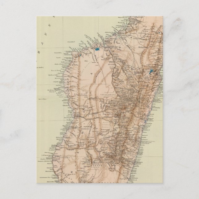 Cartão Postal Madagáscar (Frente)