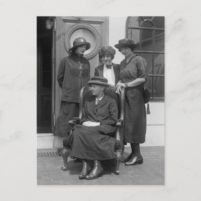 Cartão Postal Madame Curie, início dos anos 1900 (Frente)