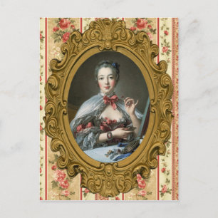 Cartão Postal Madame de Pompadour