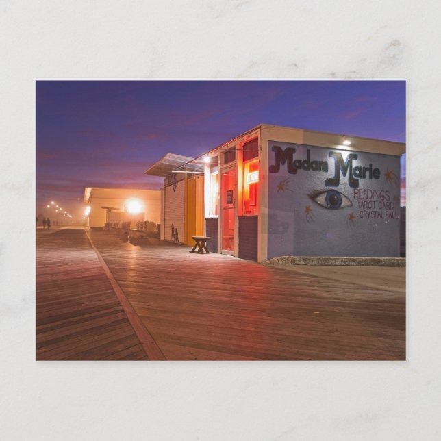 Cartão Postal Madame Marie Cartomante (Frente)