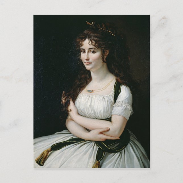 Cartão Postal Madame Pasteur (Frente)