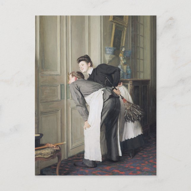 Cartão Postal Madame Recoit, 1908 (Frente)