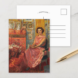 Cartão Postal Madame Reine Bénard Édouard Vuillard