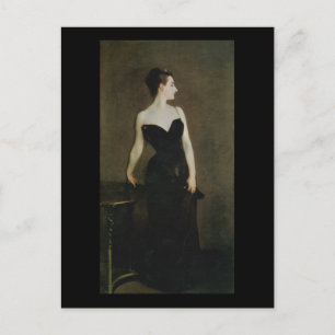 Cartão Postal Madame X por John Singer Sargent