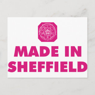 Cartão Postal madeinsheffield