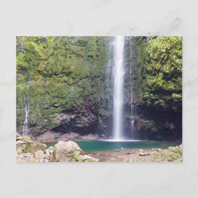 Cartão Postal Madeira - Levada do Caldeirao Verde (Frente)