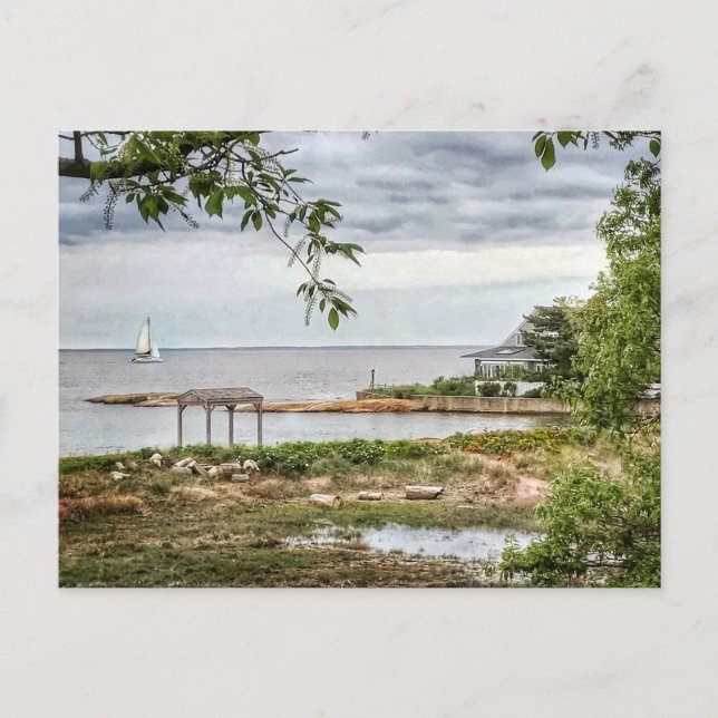 Cartão Postal Madison, Connecticut (Frente)