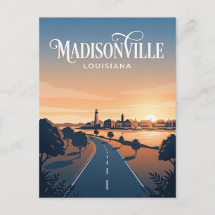 Cartão Postal Madisonville EUA