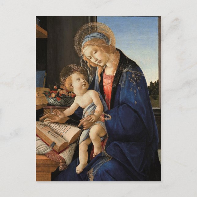 Cartão Postal Madonna and Child (Frente)