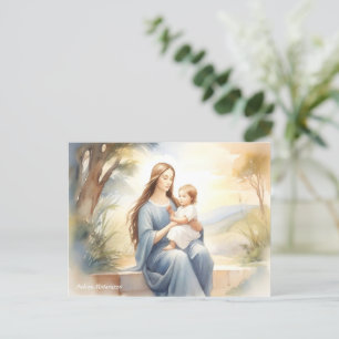 Cartão Postal Madonna com Child Jesus