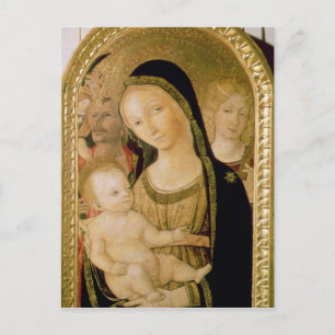 Cartão Postal Madonna e Criança