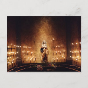 Cartão Postal Madonna e Criança