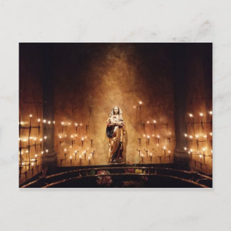 Cartão Postal Madonna e Criança