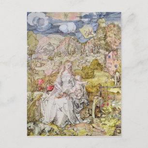 Cartão Postal Madonna e Criança 3