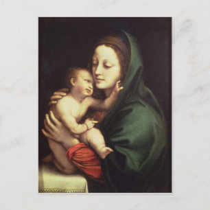 Cartão Postal Madonna e criança, c.1510