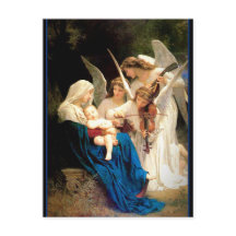 Madonna e Criança com o Natal dos Anjos