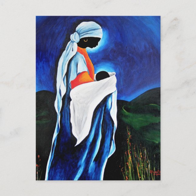 Cartão Postal Madonna e criança - Filho querido 2008 (Frente)