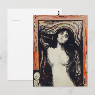 Cartão Postal Madonna Edvard Munch