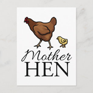 Cartão Postal Madre Hen