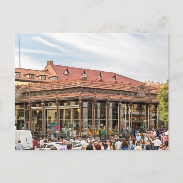 Cartão Postal Madrid. 17. (Frente)