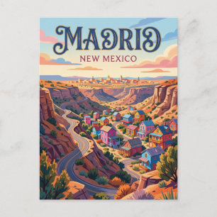 Cartão Postal Madrid EUA
