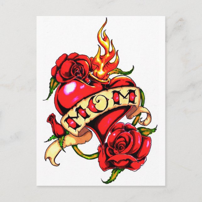 Cartão Postal Mãe (Frente)