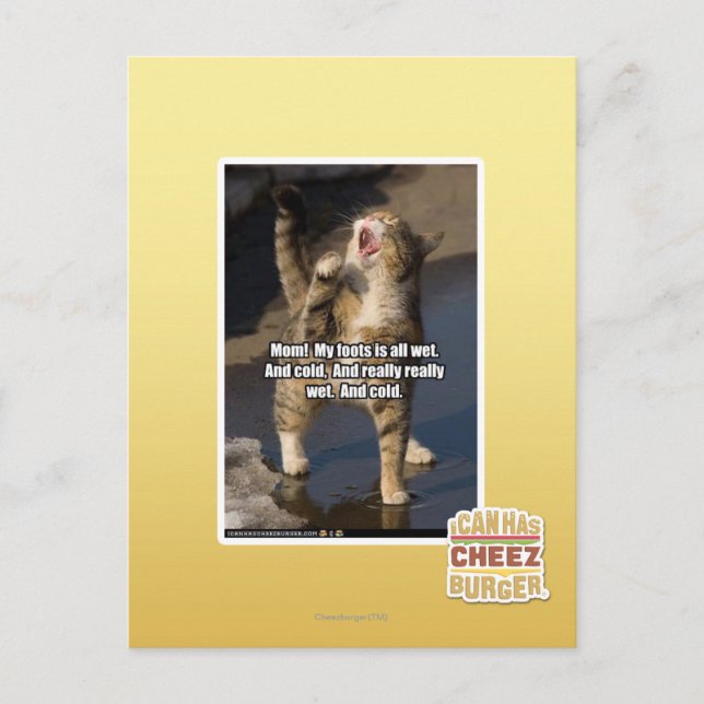 Cartão Postal Mãe! (Frente)